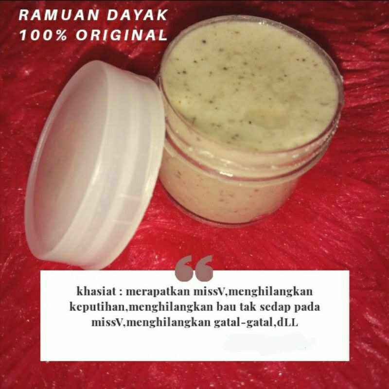 SALEP PERAWAN Ramuan Dayak Khas Kalimantan