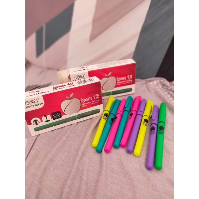 

promo pulpen apel ipenx isi 12pcs