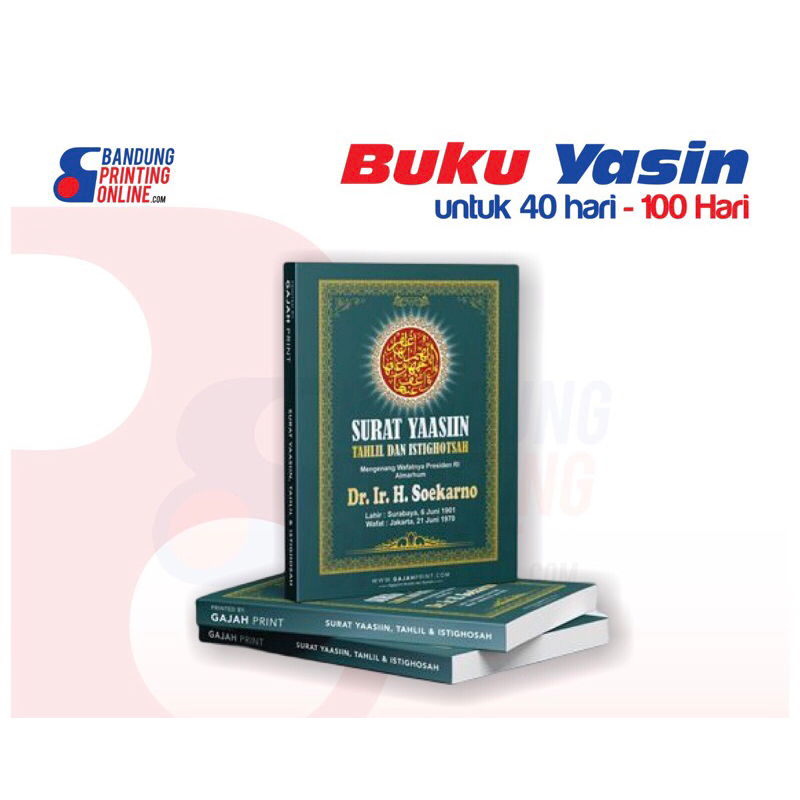 BUKU YASIN 40 Hari & 100 Hari