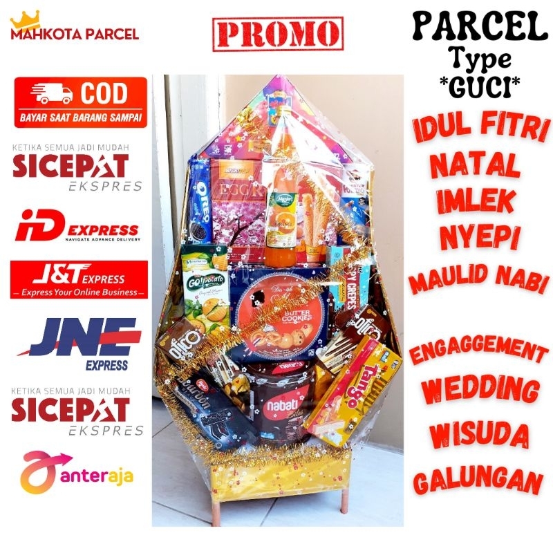 

Parcel Hari Raya Idul fitri lebaran Natal Sincia Imlek Hampers lebaran murah Gift Box Lebaran/Type Guci