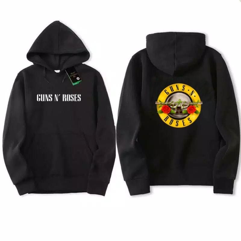 JAKET - HOODIE BAND GUNS N ROSES GNR - JUMPER HOODIE GNR LEGEND BAND
