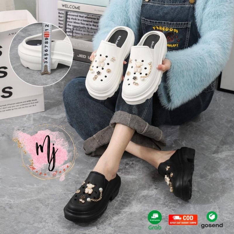 Sandal Baim Sandal Wanita Flatform Import Korean Style Terbaru