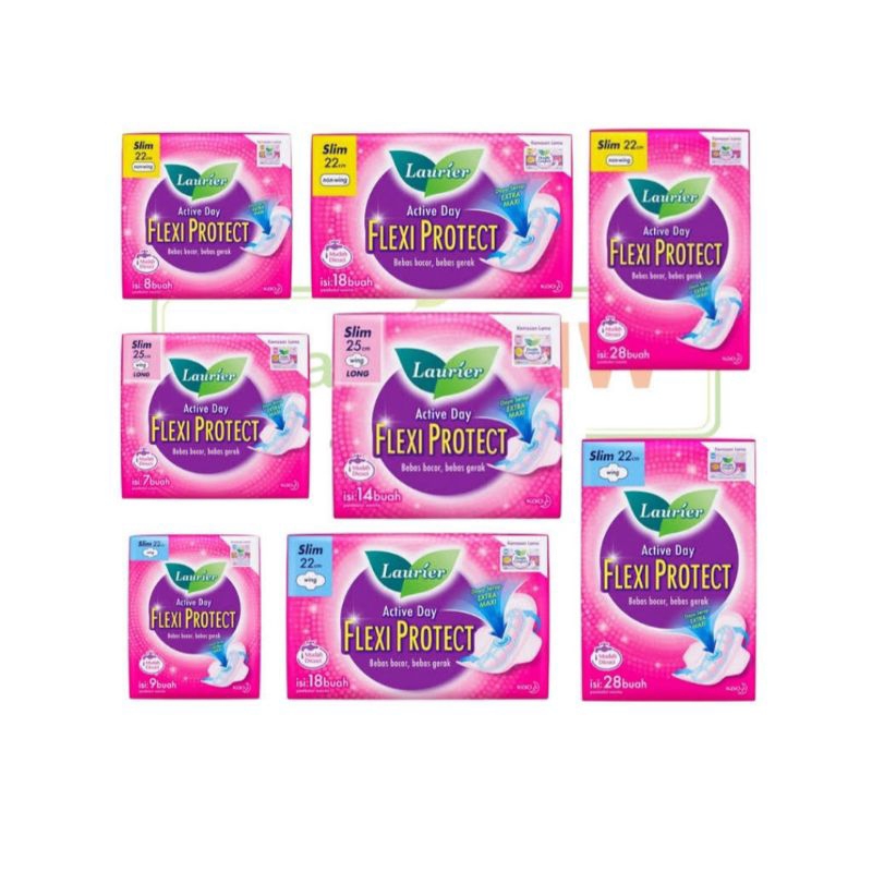 LAURIER FLEXI PROTECT SLIM NON WING // WING 22CM