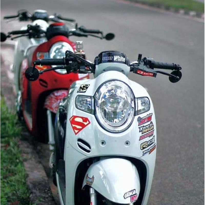 spion jalu stang bulat fleksibel fleksible full cnc nmax pcx lexi