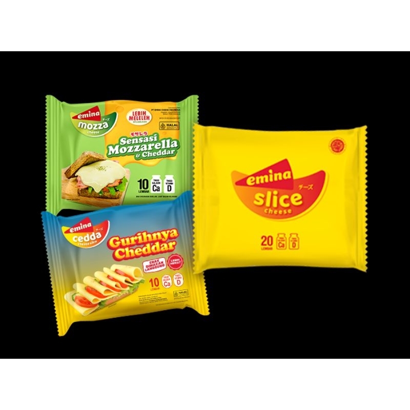 

Emina Cheese Slice Cedda Isi 10 Lembar