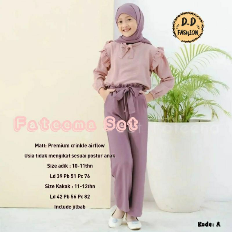 HIJABBSTORY FATEEMA Shifa Putih Kids 03 Syari |400Gr Gamis Anak Jaguard Syari Original Realpict Ruma