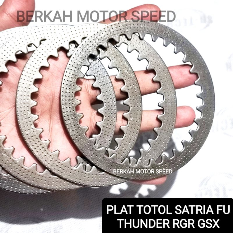 [PROMO] PLAT TOTOL SATRIA FU THUNDER RGR GSX PLAT KOPLING BINTIK SATRIA FU PLAT KAMPAS KOPLING SATRI