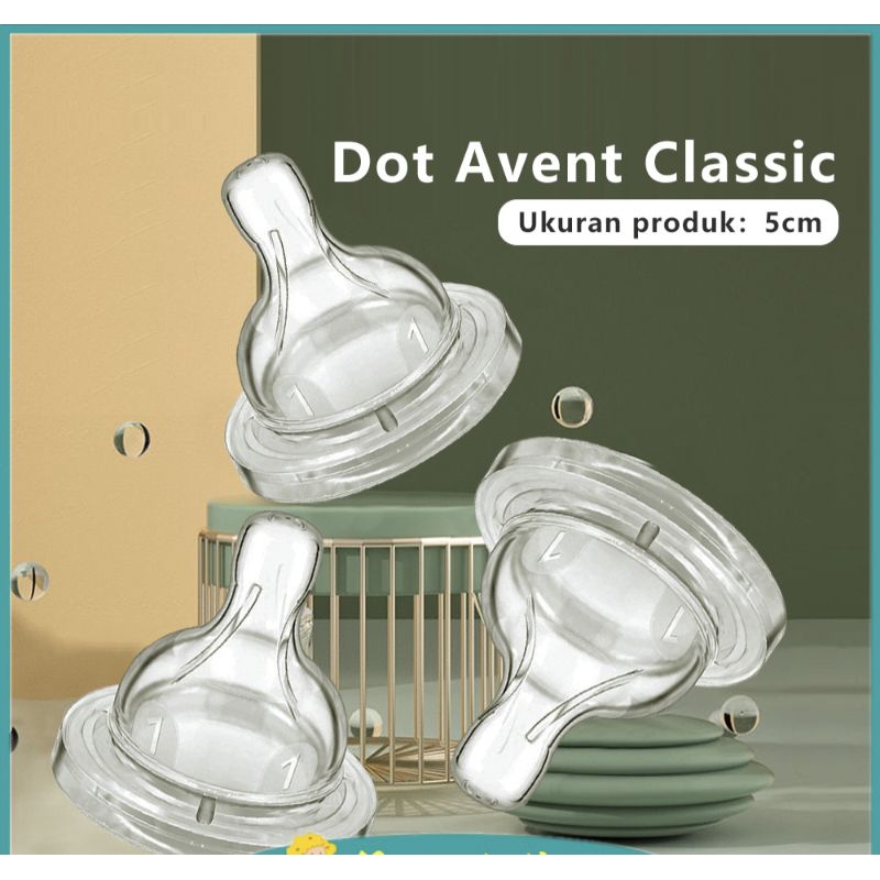 Nipple Dot Cocok Untuk Avent Philips ( Bukan Merk Avent)