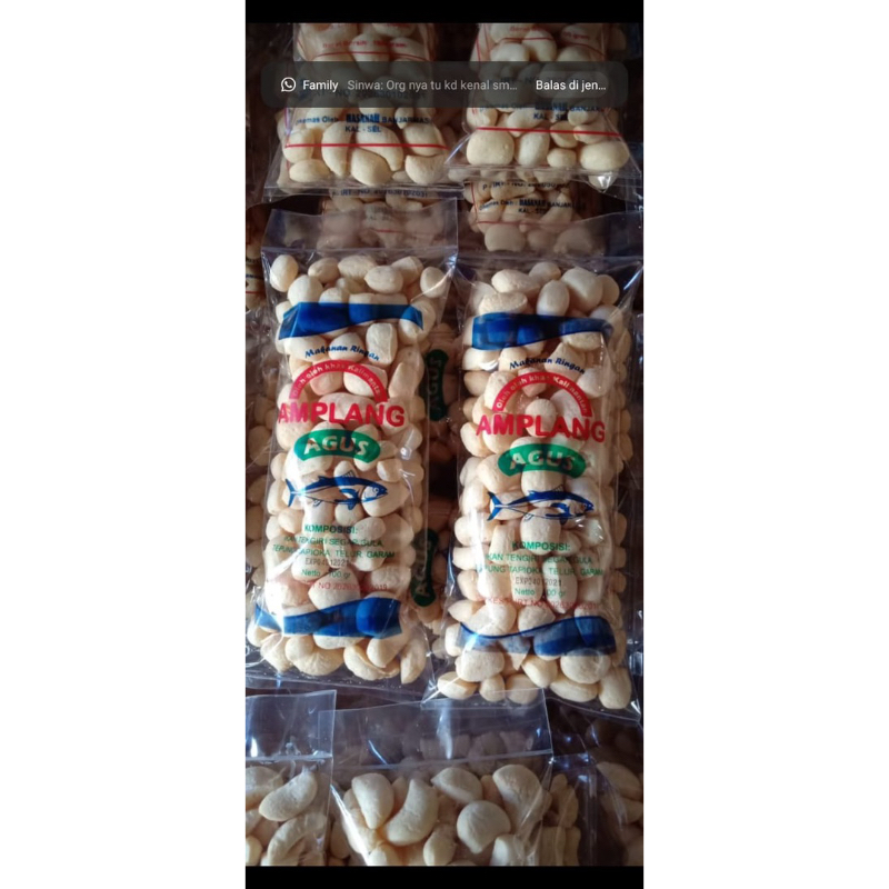 

Kerupuk Amplang / Kuku Macan Agus