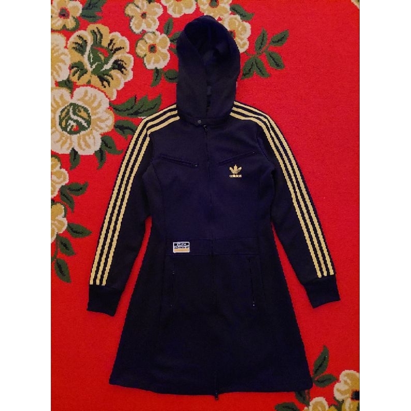 ADIDAS TEAM ZIP HOODIE DRESS