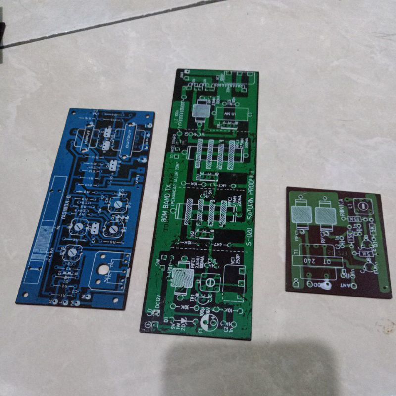 pcb 80M BAND TX new old stock(PEMANCAR JALUR 80M)