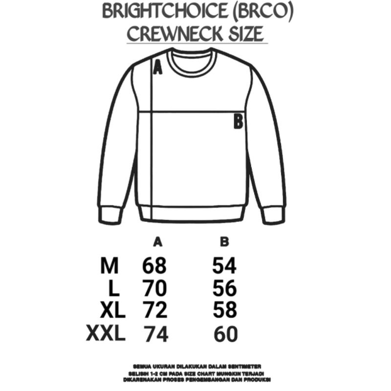 (BISA COD) BRCO APPAREL Orginal Crewneck Combinasi Sweater Jaket Sweatshirt