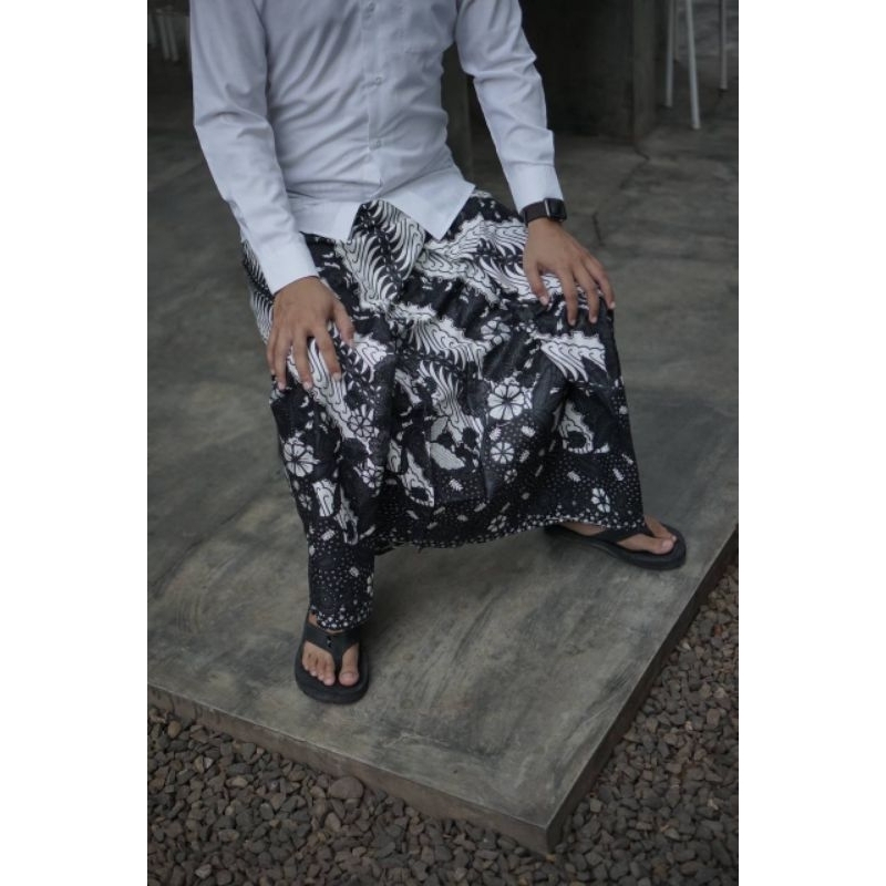 SARUNG BATIK SANTUNG PRINTING DEWASA