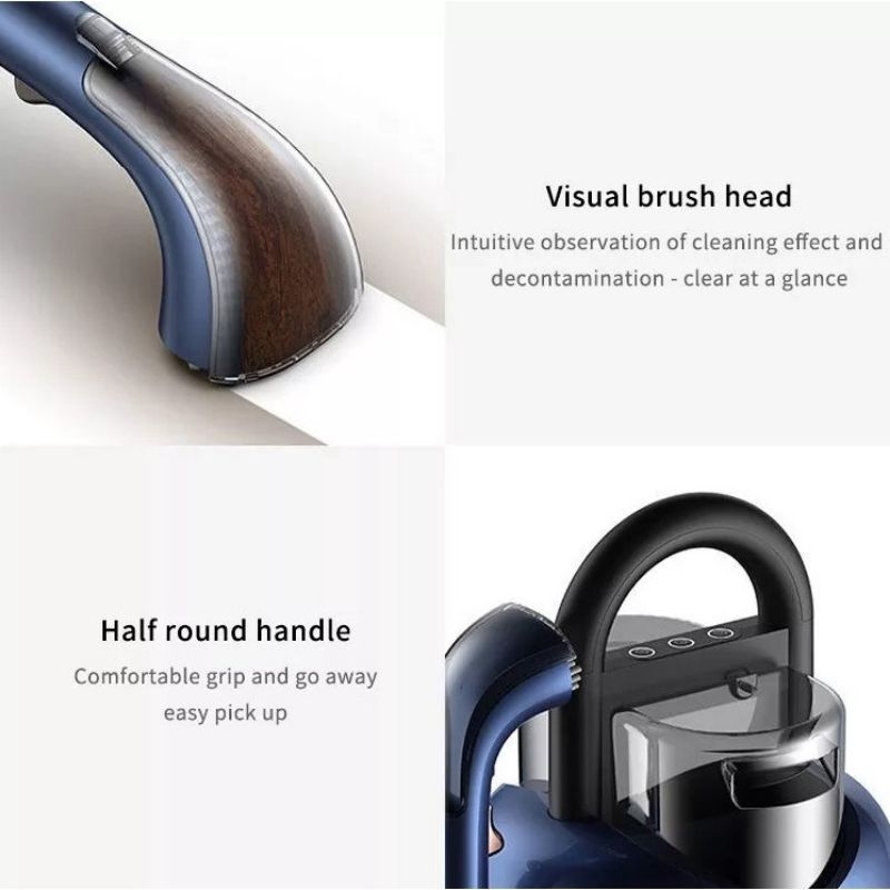 Medan 3in1 Semprotan + Vacuum Ekstraktor  Extractor Cleaner Tungau Paket Steam Spray Sofa Kasur Jok Karpet Basah Wet Dry Kering 2 in 1 Mesin Alat cuci Karpet Ambal Deerma BY200 BY100