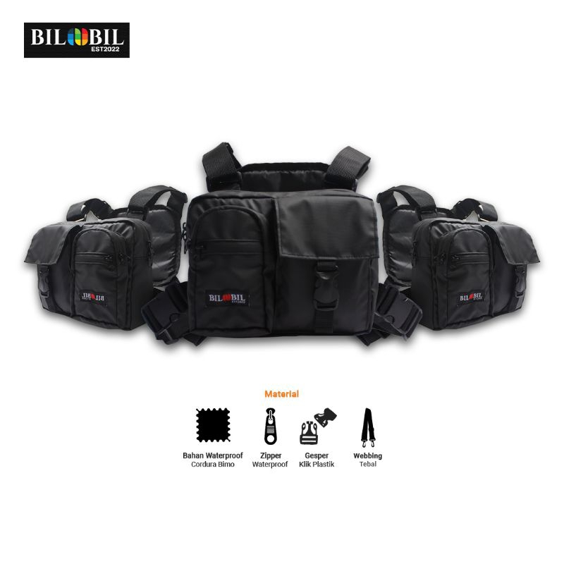 Tas dada Ryder CastBags Anti Air Tas Dada Tactical Viral 2023