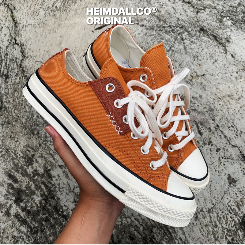 CONVERSE CHUCK 70s OX DESERT PATCHWORK RUGGED ORANGE ORIGINAL