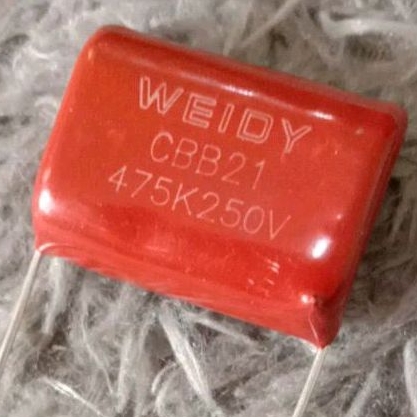 KAPASITOR 475K 250V KAPASITOR MILAR WEIDY
