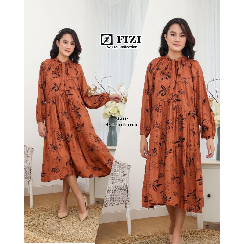 baju tunik modern wanita dewasa fizi