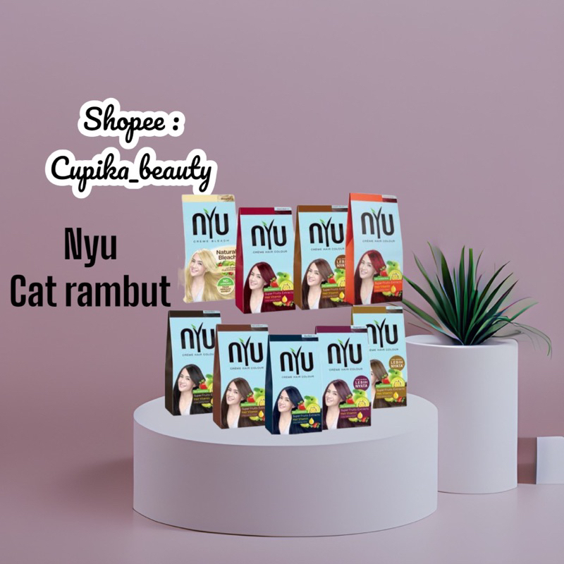 &lt;cn&gt; nyu cat rambut - nyu hair coloring // cat rambut nyu super mantap