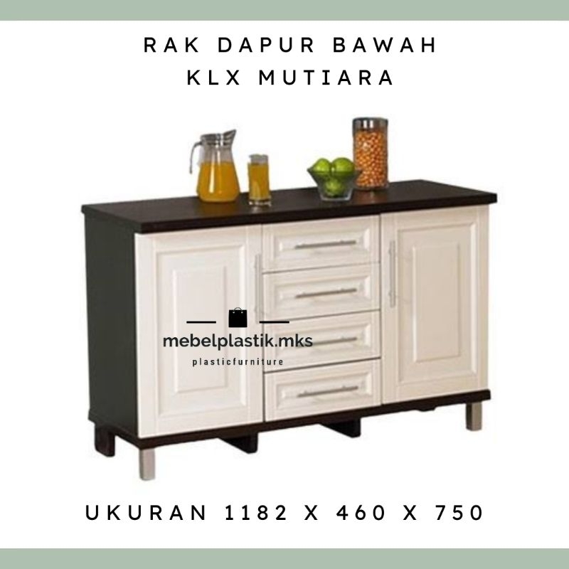 Lemari Rak Set Dapur Kitchen KLX MUTIARA