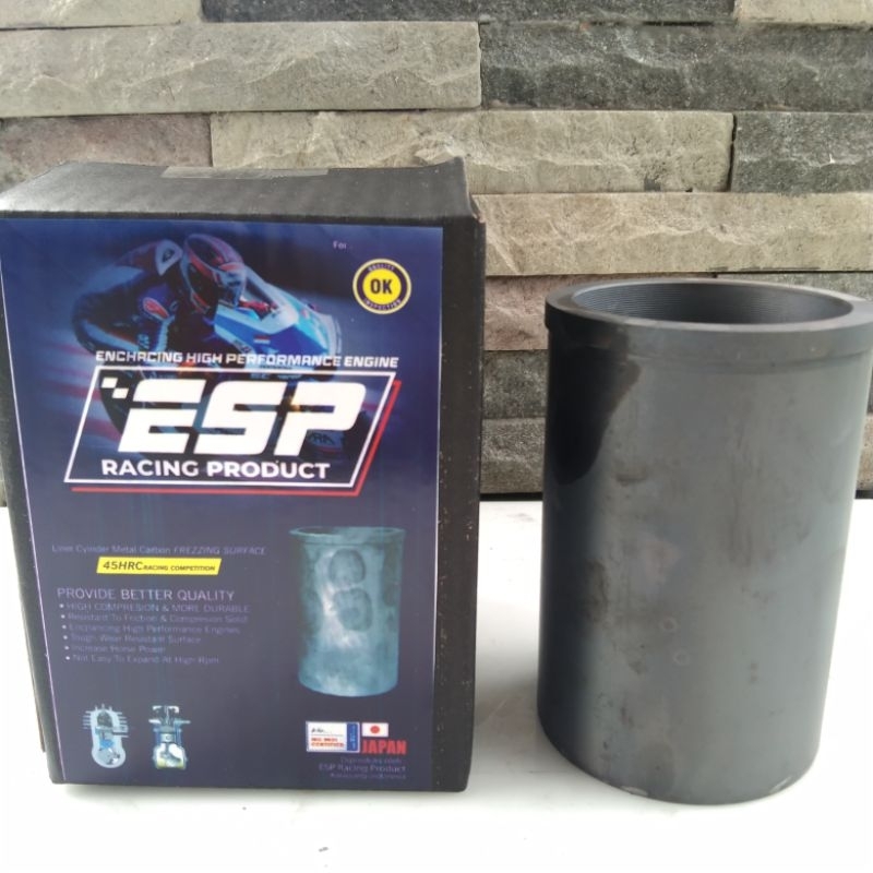 liner boring cylinder satria fu carbon japan esp racing liner boring fu carbon 35hrc