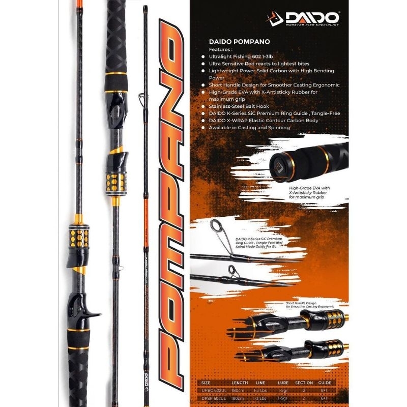 joran daido pompano bc dan spinning