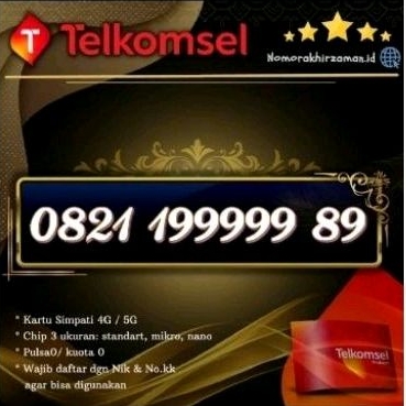Nomor Cantik Simpati Telkomsel Support 4G 5G Nocan Simpati Kartu Perdana Simpati Cantik Kwarted Panc