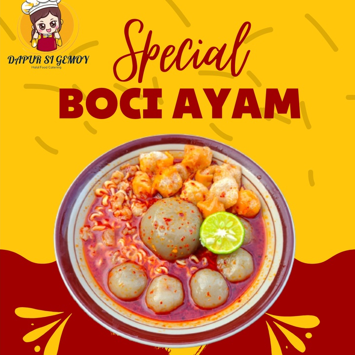 

promo boci isi ayam suir pedas 1 boci besar 4 boci kecil