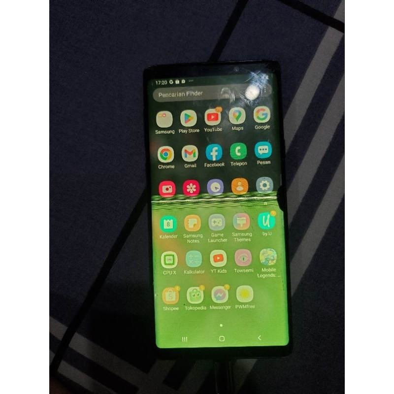 samsung note 9 minus lcd