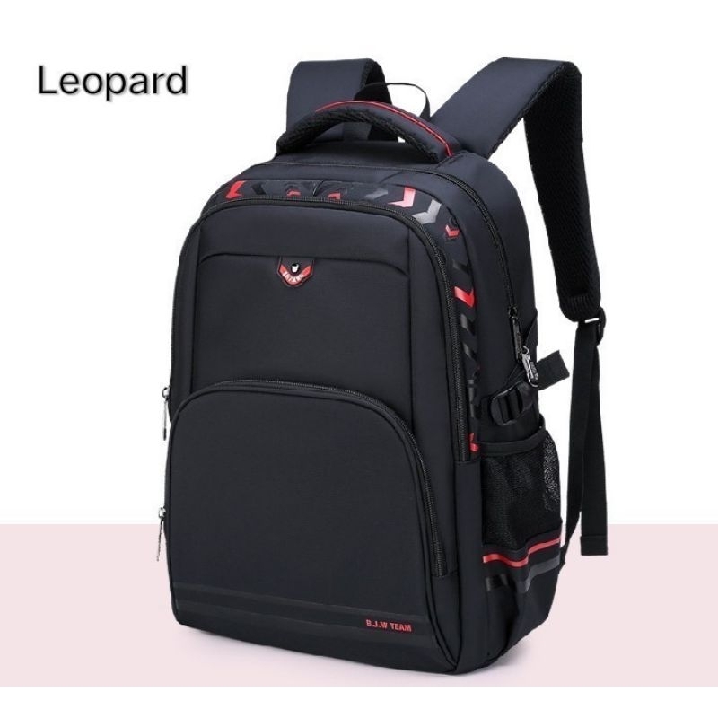 MS_Tas Ransel Fashion Leopard Ransel Anak sekolah Laki-laki 8879