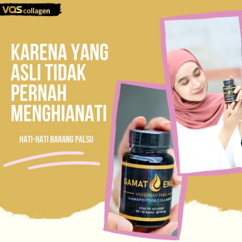 Promo terlaris Vas gamat emas collagen obat pemutih kulit best