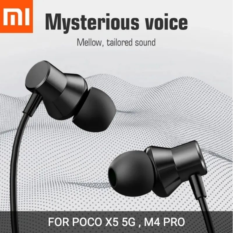 HEADSET / EARPHONE POCO X5 , M4 PRO , X3 PRO , X3 NFC ULTRA DEEP BASS