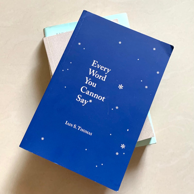 [ preloved english book ] every word you cannot say by lain s. thomas