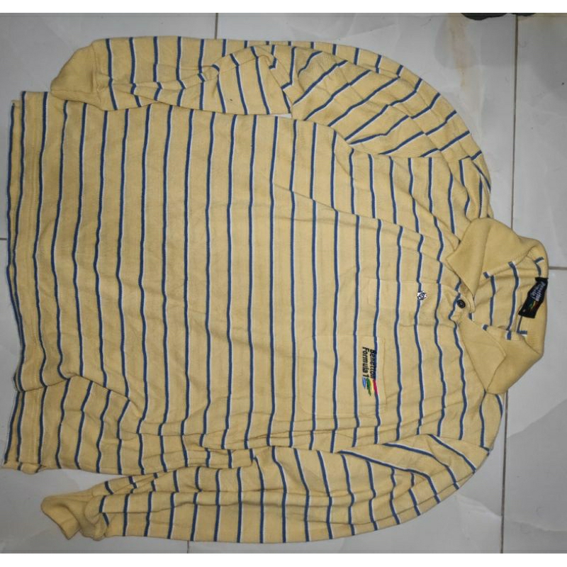 Baju Polo Benetton F1
