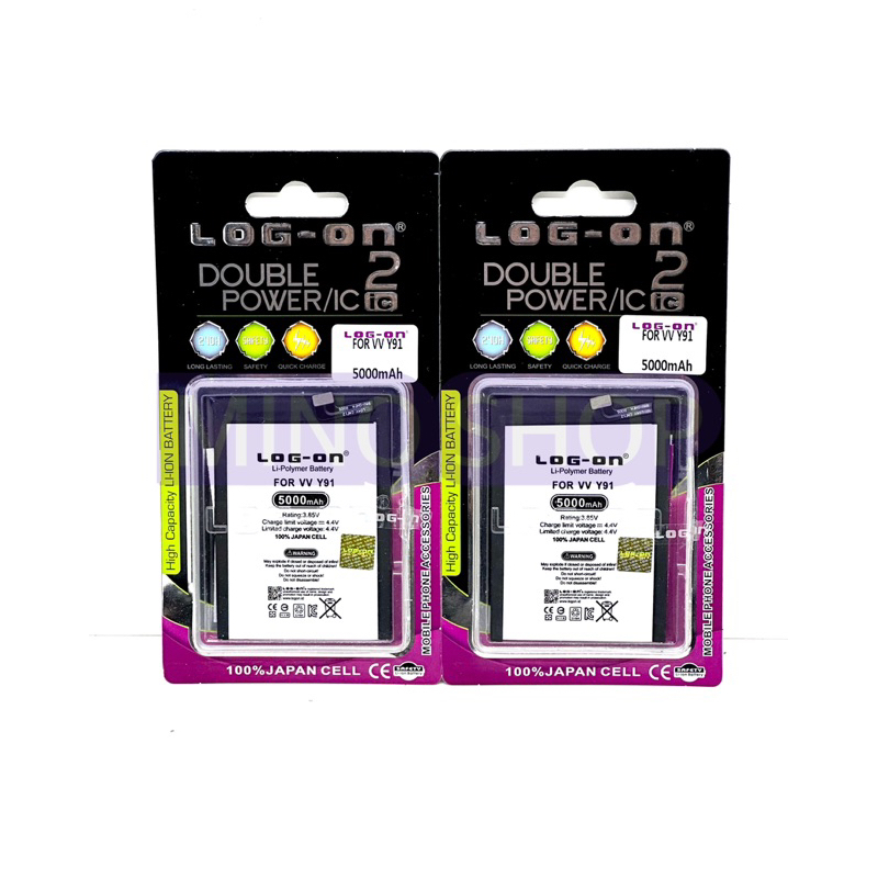 BATERAI LOGON VIVO Y91 - Y93 - Y95 B-F3 DOUBLE POWER