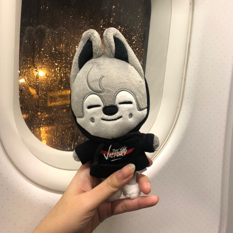 (PRELOVED) Skzoo Mini Plush Plushie Wolfchan Bangchan Stray Kids Skz