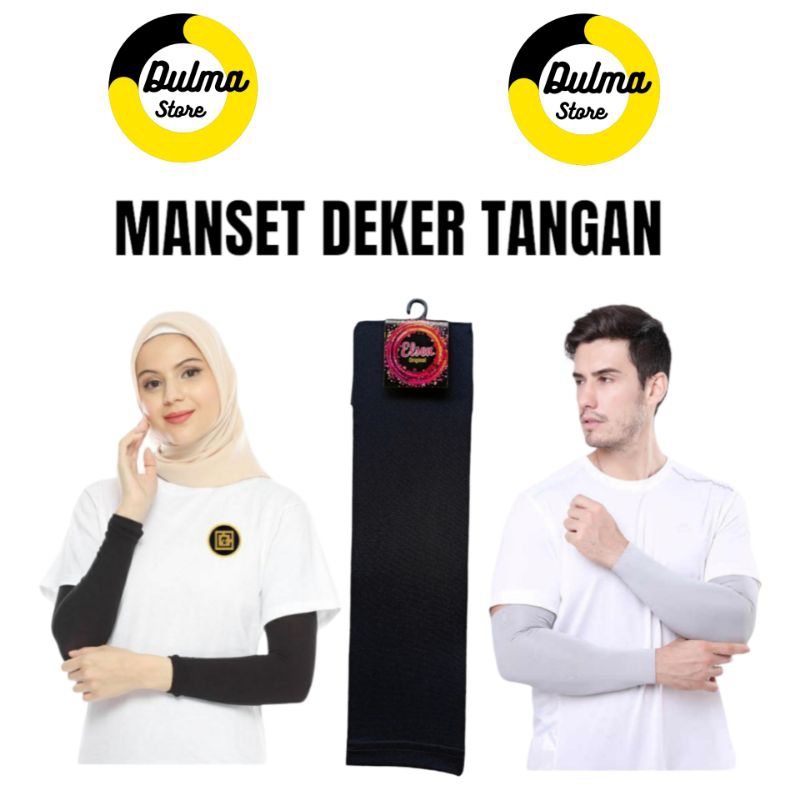 MENSET TANGAN HANDSOCK POLOS DEKER JERSEY SPANDEX LEMBUT PRIA WANITA SYAR'I JEMPOL / TANPA JEMPOL