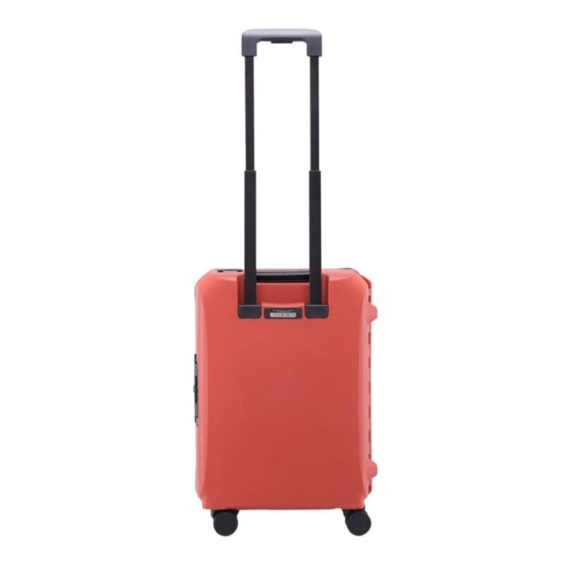 Bundling Lojel Voja Koper Hardcase Cabin/21 Inch Teracotta + Luggage Cover Cabin