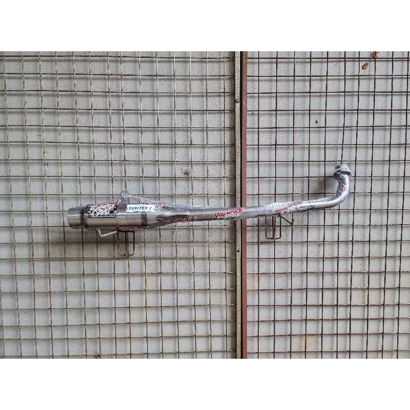 Knalpot Jupiter/Kharisma Balap Ahau Motor Plat Besi