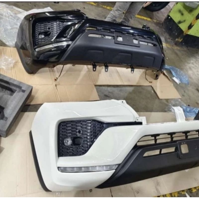 bumper depan fortuner 2021-2022 fulset