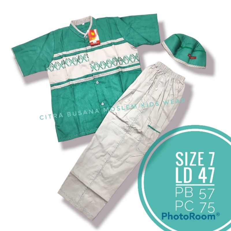 Koko anak citra busana,Baju muslim anak laki-laki,Setelan koko anak laki-laki