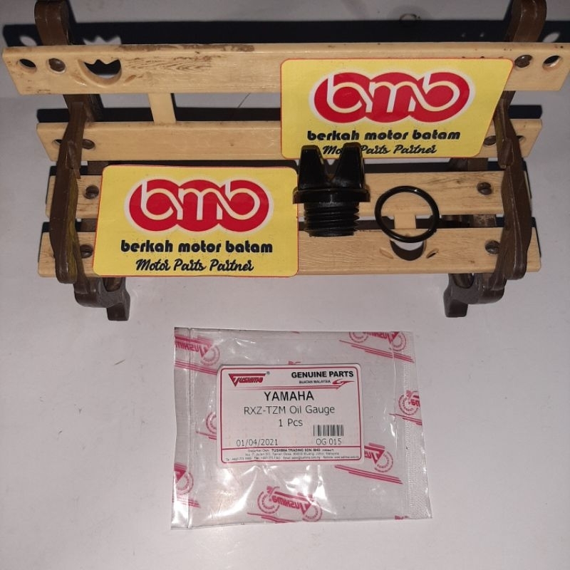 Yamaha RXZ TZM 125 Z tutup plastik isi oli bak kopling