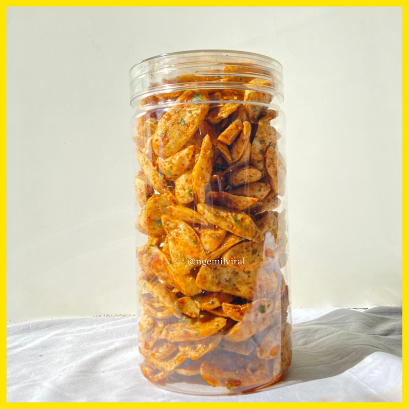 

Premium Cemilan Otak Kriuk Pedas Daun Jeruk