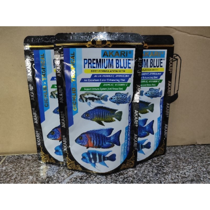 Pellet AKARI Premium Blue Cichlid 100gr