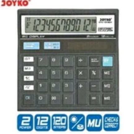 

Kalkulator Joyko DTC-1313 CH 12 Digits