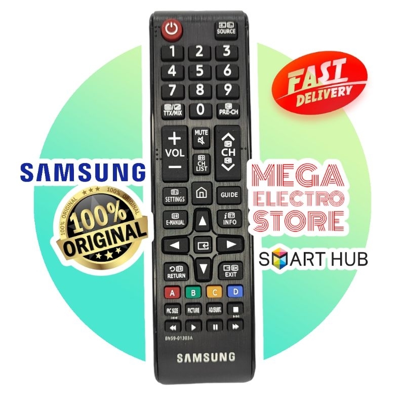 Remote Samsung SMART TV - Original 100 % asli - A4