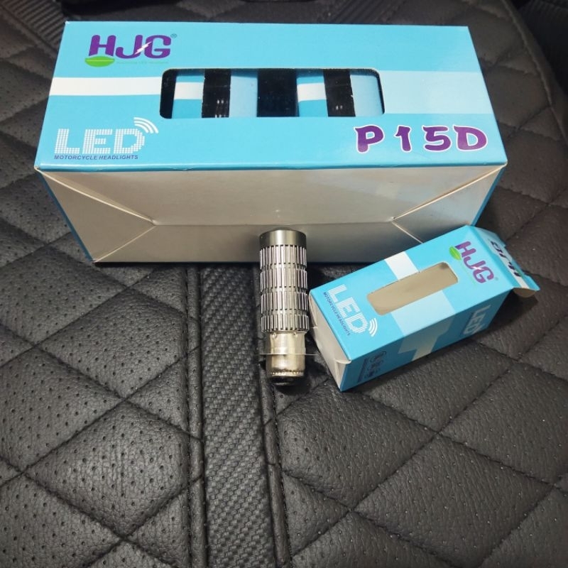 lampu led laser h6  HJG 2warna hi-low putih-kuning