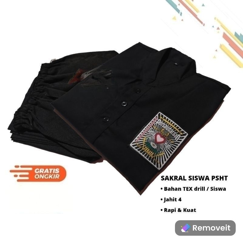 Baju sakral siswa psht