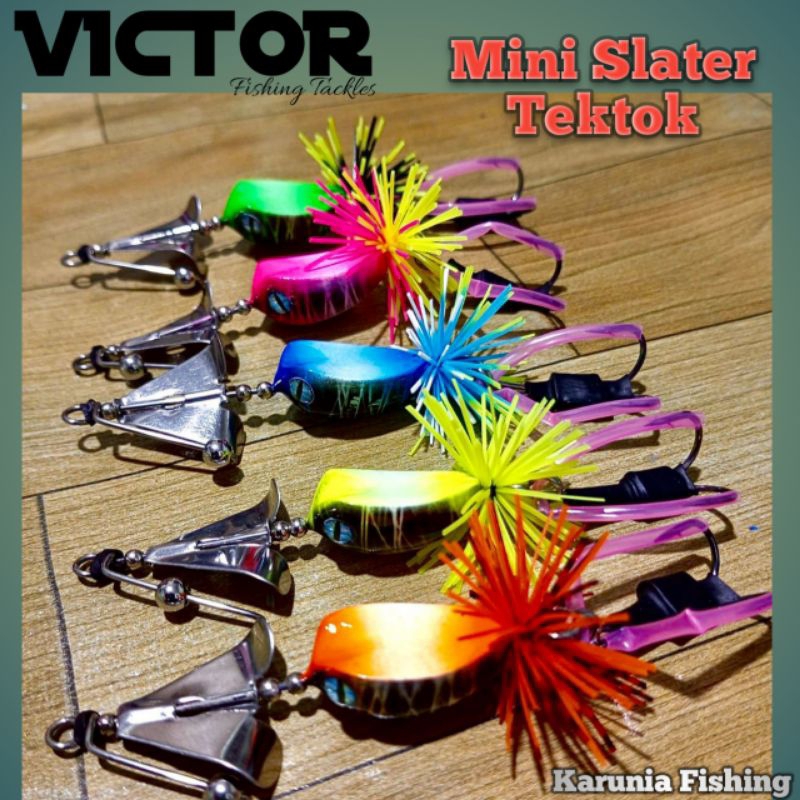 Slater Super Mini Umpan Casting Gabus