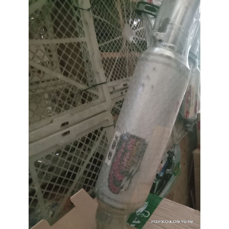 knalpot CB150R helmi hendra oval